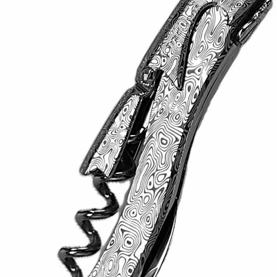 Couteaux - Sommelier LAGUIOLE Tradition Inox Décor Damas - SCIP FRANCE-COUTELLERIE THIERS