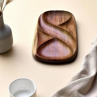 Platter and bowls - Flow Snack Tray - MAISON ZOE