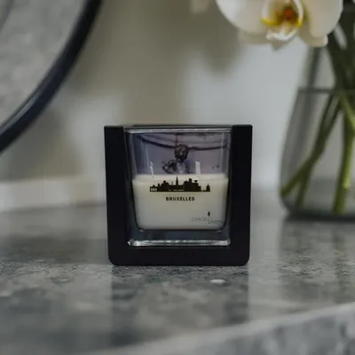 Decorative objects - Vegan scented candle with shea butter - Cities - Bruxelles - BOUGIES CANDLEARTH