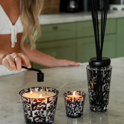 Candles - MOSAICO EN AJEDREZ Luxury Candle - 1200g | ARTITUDE HOME - ARTITUDE HOME