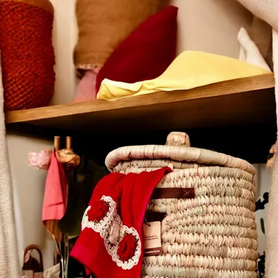 Storage boxes - Set of 3 Round Baskets - MAISON ZOE