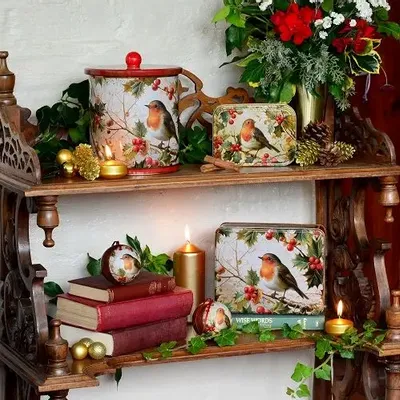 Gifts - Printed metal storage boxes - ESPRIT BRITISH BY MAISON ROYAL GARDEN