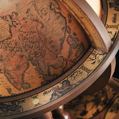 Restaurant trolleys - Zoffoli Bar Globe Minerva d.40cm - ZOFFOLI MAPPAMONDI