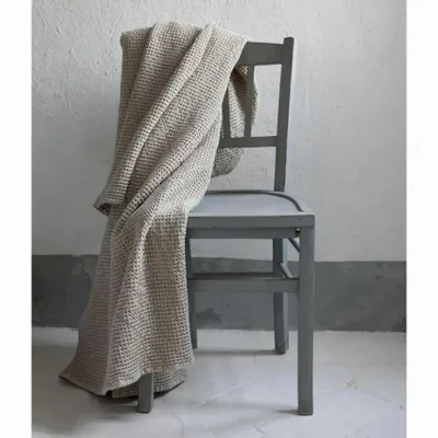 Bed linens - Maia Bed Throw Blanc 180 X 260 - MAISON VIVARAISE - SDE VIVARAISE WINKLER