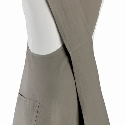 Aprons - Haru Recycled Japanese Kitchen Apron Ombre 78 X 100 - MAISON VIVARAISE - SDE VIVARAISE WINKLER