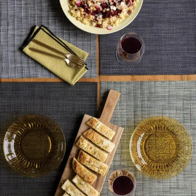 Table cloths - Manoka Placemat Set Ombre/Or 33 X 45 - MAISON VIVARAISE - SDE VIVARAISE WINKLER