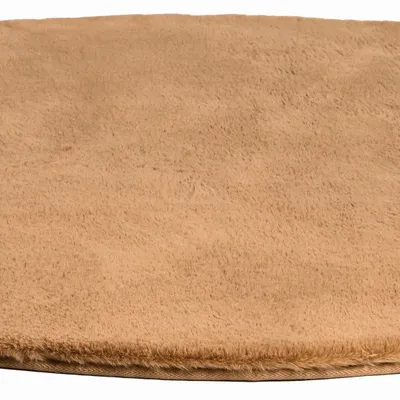 Tapis - Tapis Eddy Camel diamètre 160 cm - MAISON VIVARAISE - SDE VIVARAISE WINKLER