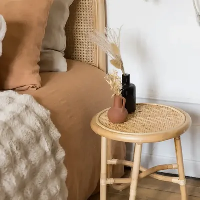 Linge de lit - Taie d'oreiller Kala Lin 65 x 65 - MAISON VIVARAISE - SDE VIVARAISE WINKLER