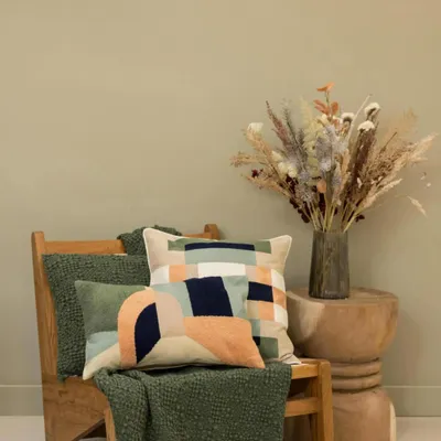 Linge de lit - Jeté Tana Olive 180 x 260 - MAISON VIVARAISE - SDE VIVARAISE WINKLER