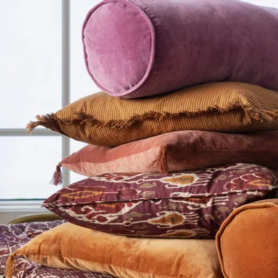Coussins textile - Coussin d'appoint en velours - MADAM STOLTZ