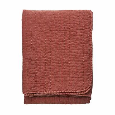 Throw blankets - Quilted Cotton Throw - MADAM STOLTZ