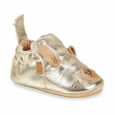 Children's slippers and shoes - Blublu relief leather slippers ♡ - EASY PEASY