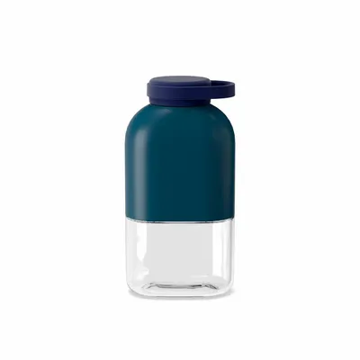 Repas pour enfant - Gourde "Slim" en Tritan 350ml - Blue Abyss / Midnight Blue - EKOBO