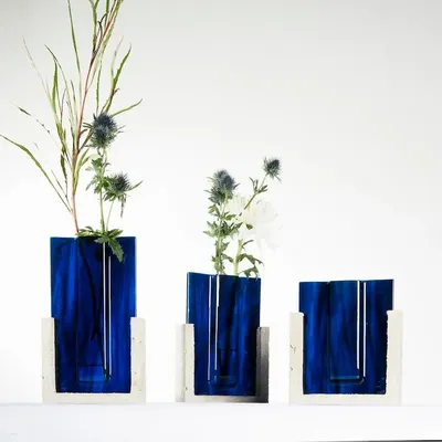 Art glass - CANOPEE · Sculpture • Floral art object - AURORE BOUTER GLASS ART