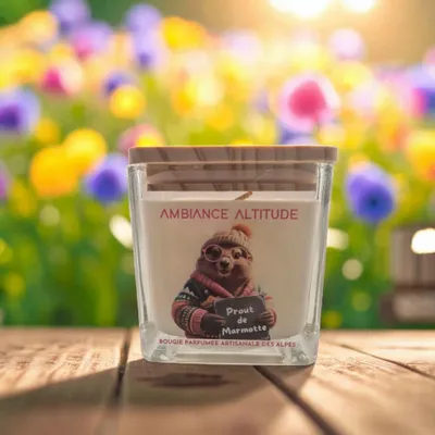 Decorative objects - Natural Scented Candle GROUNDHOG PROUT! - AMBIANCE ALTITUDE