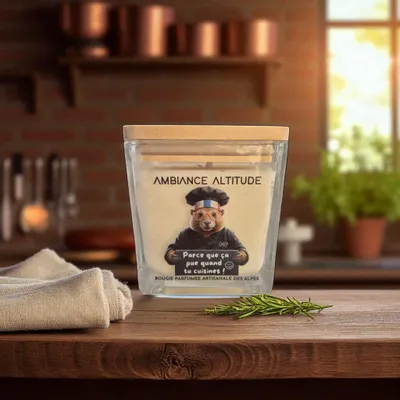 Decorative objects - Natural Scented Candle BECAUSE IT SMELLS WHEN YOU COOK! - AMBIANCE ALTITUDE