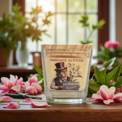 Decorative objects - Natural Scented Candle THE MAGNOLIAS - AMBIANCE ALTITUDE