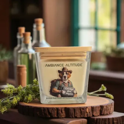 Decorative objects - Natural Scented Candle GENEPI DES ALPES - AMBIANCE ALTITUDE