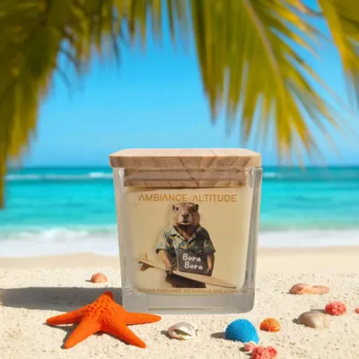 Decorative objects - Natural Scented Candle BORA BORA - AMBIANCE ALTITUDE