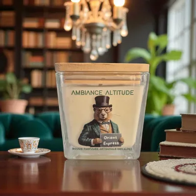 Decorative objects - Natural Scented Candle ORIENT EXPRESS - AMBIANCE ALTITUDE