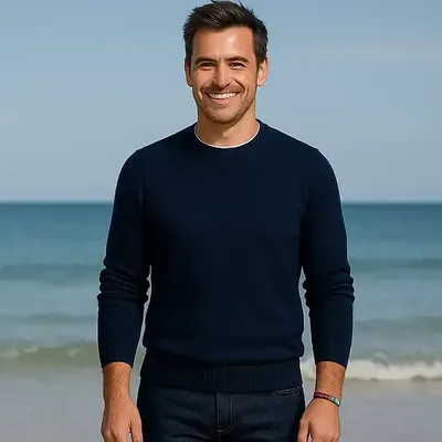 Apparel - Pierre Sweater - Round Neck - Merino Wool - SAINTE ARMURE