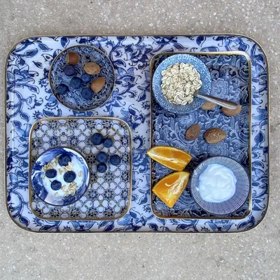 Trays - Plateaux métal émaillé - MAISON LILO