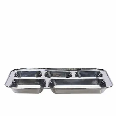 Tea and coffee accessories - Stainless steel food tray - MADAM STOLTZ