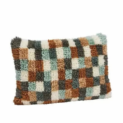 Comforters and pillows - Hand woven wool cushion cover - MADAM STOLTZ