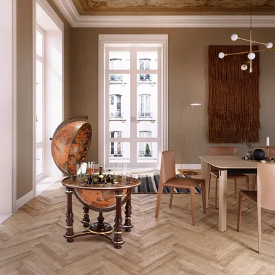 Chariots pour restaurants - Afrodite Bar Globe - ZOFFOLI MAPPAMONDI