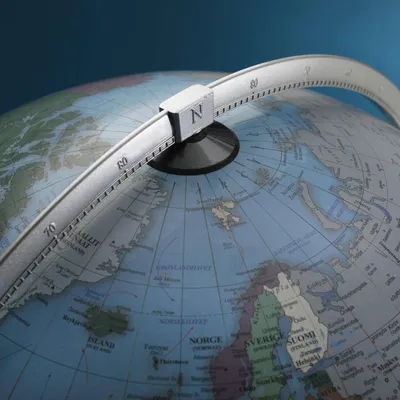 Work stations - Sirio Globe Aquamarine - ZOFFOLI MAPPAMONDI