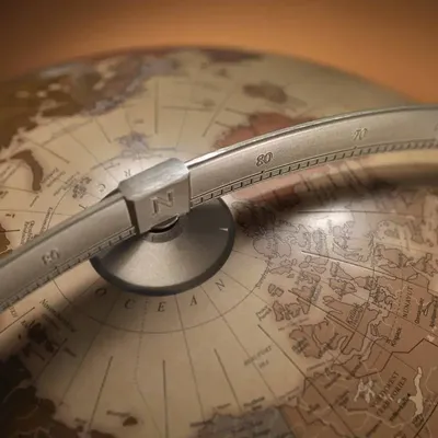 Postes de travail - Sirio Globe Apricot - ZOFFOLI MAPPAMONDI