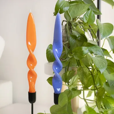 Objets de décoration - Meloria bougie torsadée « Denise » - GRAZIANI