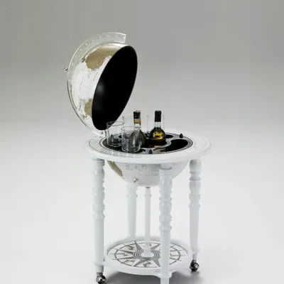 Hotel bedrooms - Elegance Bar Globe All White - ZOFFOLI MAPPAMONDI