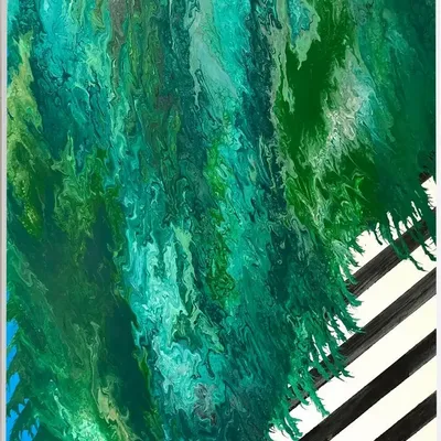 Tableaux - Painting Urban Garden - TURIK&ART (KSENIIA TURIK)