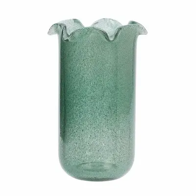 Vases - Frosted Glass Vase - MADAM STOLTZ