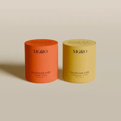 Fragrance for women & men - Refillable deodorant - MORO ESSENTIALS BV