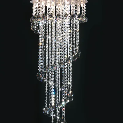 Ceiling lights - Double height spiral - CRISTALUX LIGHTING DESIGN