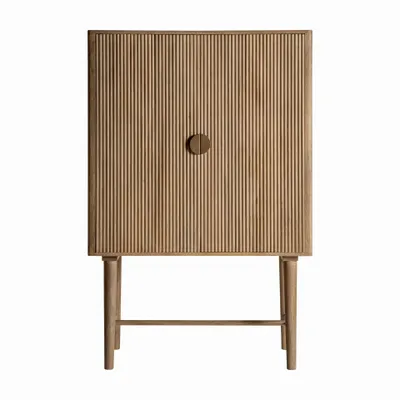 Armoires - Armoire en bois de manguier couleur marron cassé en 100x45x150 cm - VICAL