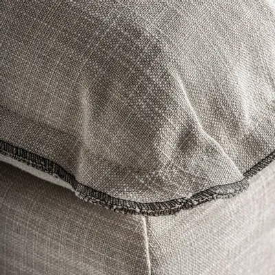 Footrests - Sofa module footrest in polyester off off white colour in 98x108x45 - VICAL