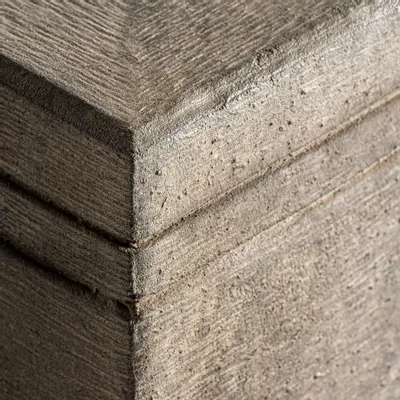 Parasols - Socle en béton gris cassé de 29x29x35 cm - VICAL