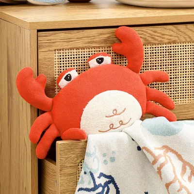 Soft toy - Plush - Crab - Organic Cotton - POMME