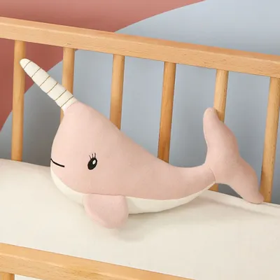 Peluches - Peluche - Narval - Coton Bio - POMME