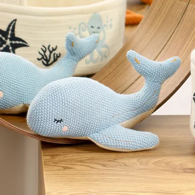 Soft toy - Plush - Whale - Organic Cotton - POMME
