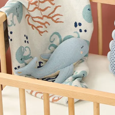 Soft toy - Plush - Whale - Organic Cotton - POMME