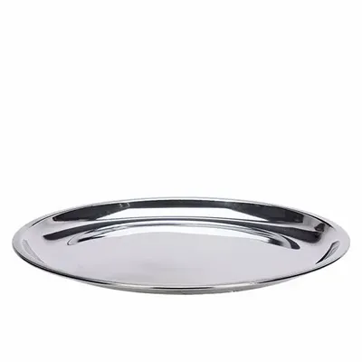 Platter and bowls - Stainless steel plate - MADAM STOLTZ