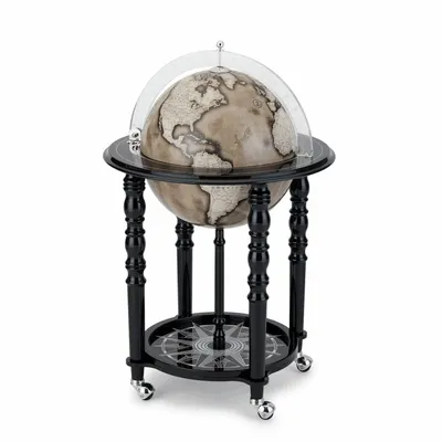 Chambres d'hôtels - Elegance Bar Globe Noir - ZOFFOLI MAPPAMONDI