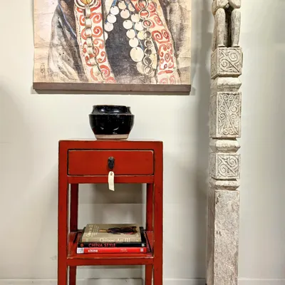 Night tables - Hand lacquered flower stand - PAGODA INTERNATIONAL