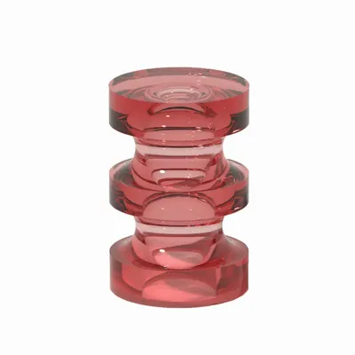 Autres tables - Table d'appoint élancée Echo III en rouge pastèque par Ian Cochran - TULESTE FACTORY