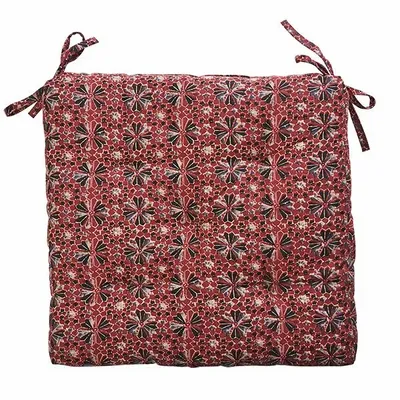 Garden textiles - Printed cotton chair pad - MADAM STOLTZ