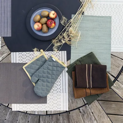 Placemats - Canna Matcha Placemat 33 x 45 - MAISON VIVARAISE - SDE VIVARAISE WINKLER